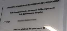 Personnel de l'enseignement : DPPR et pension