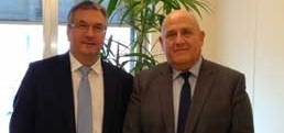 Le Médiateur rencontre le Ministre-Président de la Fédération Wallonie-Bruxelles