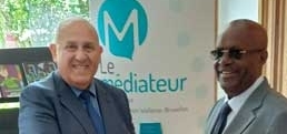 Le Médiateur reçoit son collègue, le Médiateur du Gabon