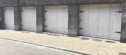 Garage d'un logement social
